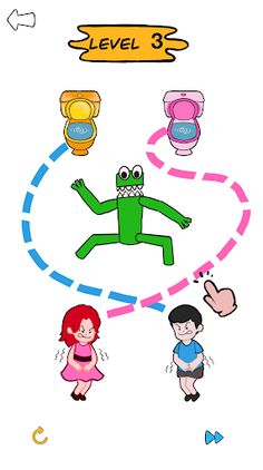 Toilet Rush: Draw to Pee - Screenshot 3