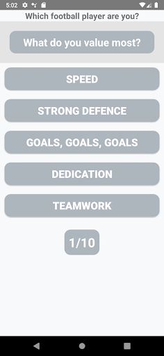 Which Football Player Are You? - Screenshot 4