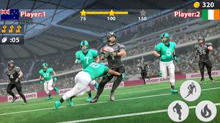 Rugby Game: Flick Quarterback - Screenshot 1