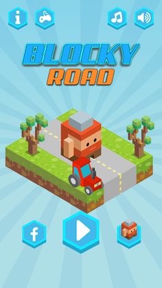 Bloky Road - Screenshot 1