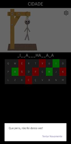 Jogo da Forca - Screenshot 4