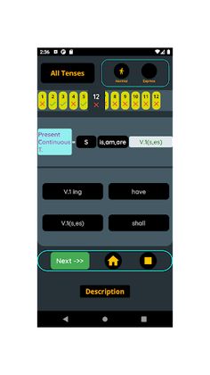 Tense games - Screenshot 2