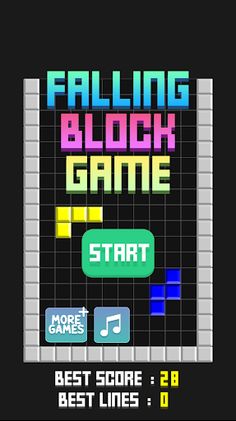 Falling Block - Gravity Puzzle - Screenshot 1