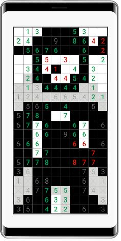 JDraw Japanese Mosaic - Screenshot 2