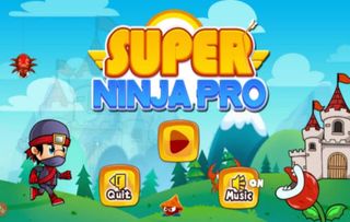 Super Ninja PRO - Jungle Adven - Screenshot 1