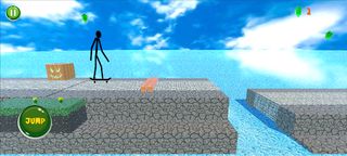 Skater stickman - Screenshot 2