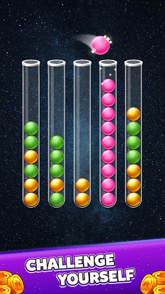 Woody Sort: Ball Sort Puzzle - Screenshot 2