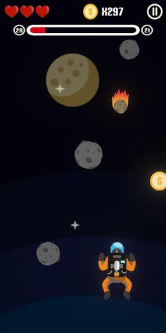 Meteor Journey: a Space Game - Screenshot 2