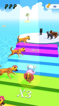 Cats run 3D - Screenshot 4