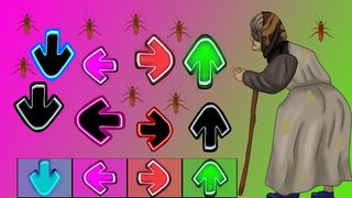 FNF MC Granny Training Arrows - Screenshot 1