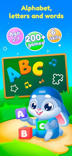 Binky ABC games for kids 3-6 - Screenshot 1
