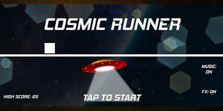 Cosmic Runner - Screenshot 1