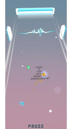 brick breaker matrix : winter - Screenshot 1