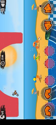 crazy bike stunts - Screenshot 2