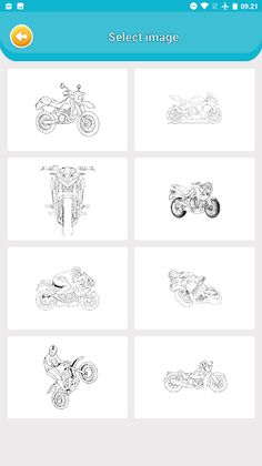 coloring Racing motorbikes - Screenshot 4