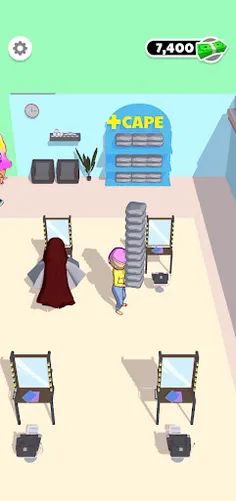 Idle Hair Salon - Screenshot 1