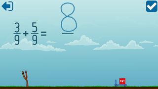 Adding Fractions Math Game - Screenshot 3