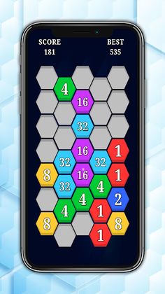 Hexa Cell Connect -Puzzle game - Screenshot 1