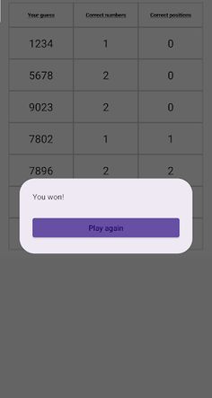 Guess Number: Brain work out - Screenshot 2