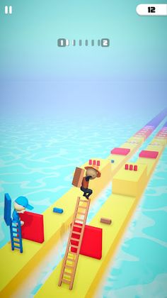 Ladder Climb Dash - Stair Runn - Screenshot 1