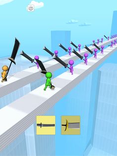 Blade Race! - Screenshot 2