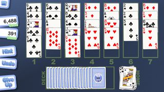 Crystal Golf Solitaire - Screenshot 1