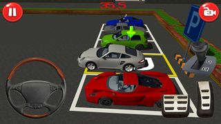 3d Car Parking Nissan - Screenshot 1
