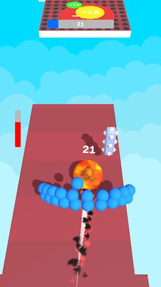 Balloon Skate - Screenshot 2