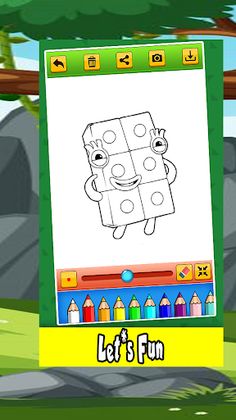 BlockNumber Coloring Book - Screenshot 2