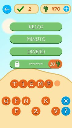 Four clues one word in spanish - Screenshot 4