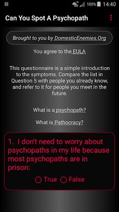 Can You Spot A Psychopath - Screenshot 1