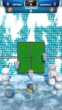 Crazy Basket : Basketball shoo - Screenshot 2