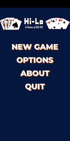 HiLo - A Game of 50/50 - Screenshot 2