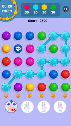 Connect pops - Sweet Match 3 - Screenshot 2