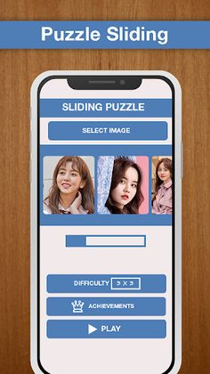 Slide Puzzle Kim So-hyun Game - Screenshot 2