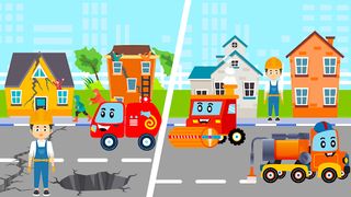 Digger Trucks Kid Construction - Screenshot 3