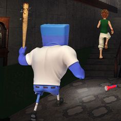 Scary Neighbor Sponge Secret - Screenshot 1