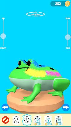 Frog Salesman:Coloring games - Screenshot 4