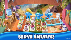Smurfs Cooking - Screenshot 1