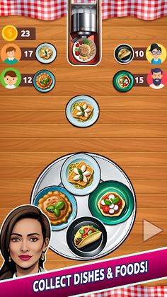 Food Frenzy Dash:The Food Game - Screenshot 1