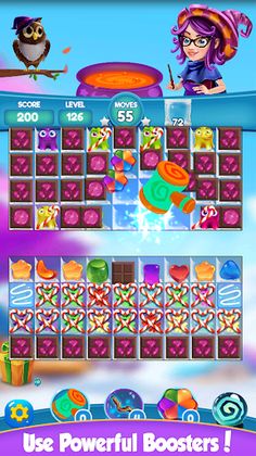 Jelly Witch: Match 3 Pop Candy - Screenshot 3