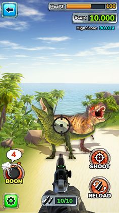 Dinosaur 3D AR Augmented Real - Screenshot 2