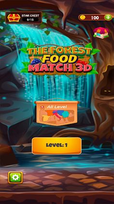 Tile Forest Food Match 3D - Screenshot 2