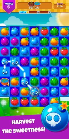 Juicy Smash Fruit: 3 Match - Screenshot 3