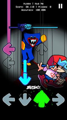 FNF VS Huggy Wuggy in Vent Mod - Screenshot 1