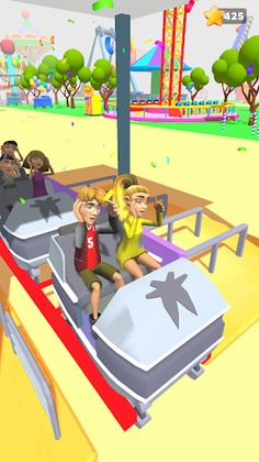 Rollercoaster Ride - Screenshot 2