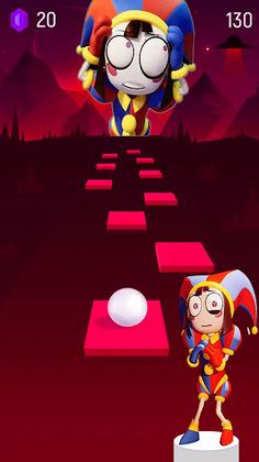 Digital Circus Tiles-Hop Rush - Screenshot 4