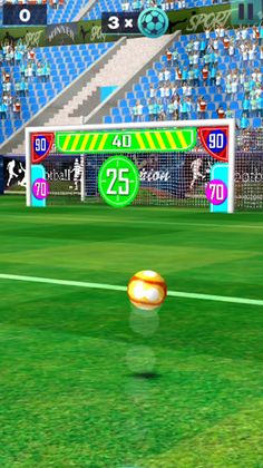 3D Freekick - The 3D Flick Foo - Screenshot 1