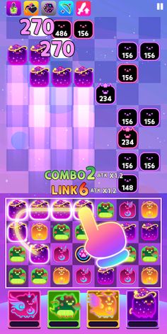Cats Link - Puzzle Defense - Screenshot 1