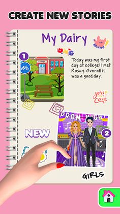 Fashion Paper Doll DIY Games - Screenshot 3